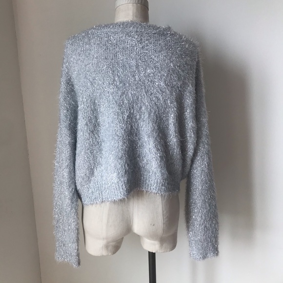 UO Elisabeth Sparkly Metallic Sweater - Picture 7 of 7